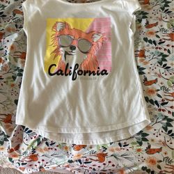 Cute California Daydreamer Puppy Shirt(Size: M 10/12)