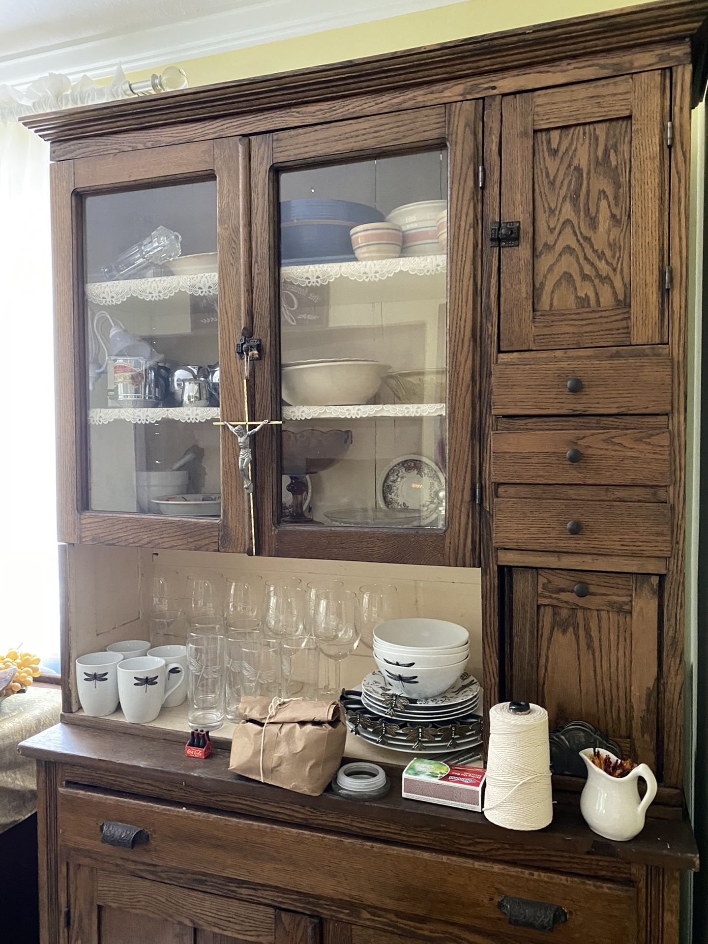 Gorgeous Antique China Cabinet. An Heirloom Piece To Be Proud Of Furniture From Fernandina Beach