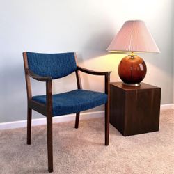 Gunlocke Modernist Walnut Chair