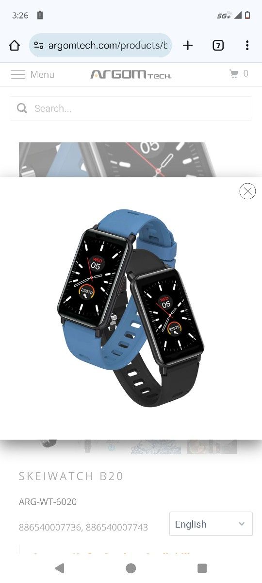 New Argom Skeiwatch B20