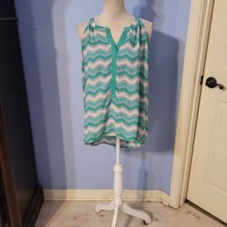 Tacera Large Womens Blouse 