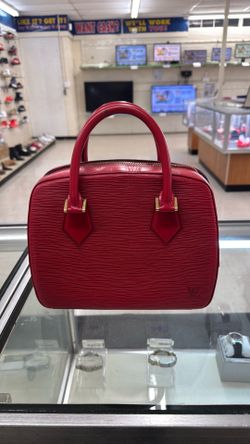 LOUIS VUITTON RED EPI PURSE