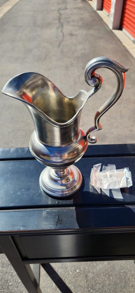 Vintage Arte Italica Peltro Etruscan Pitcher