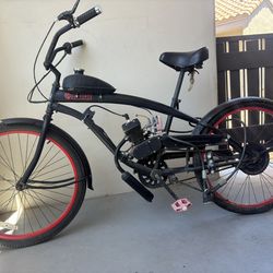 SIKK Motorized Beach Cruiser Bicycle