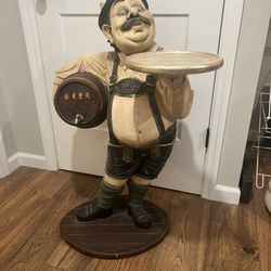 Vintage German Server Statue