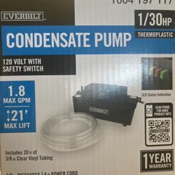 EVERBILT Condensate Pump.