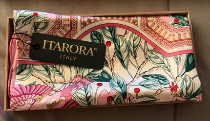 Itarora and Wensli silk scarves