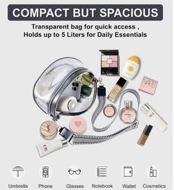 Clear Bum Bag for Stadium Events, Stadium