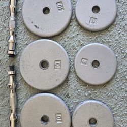 Weight Plates And Handles