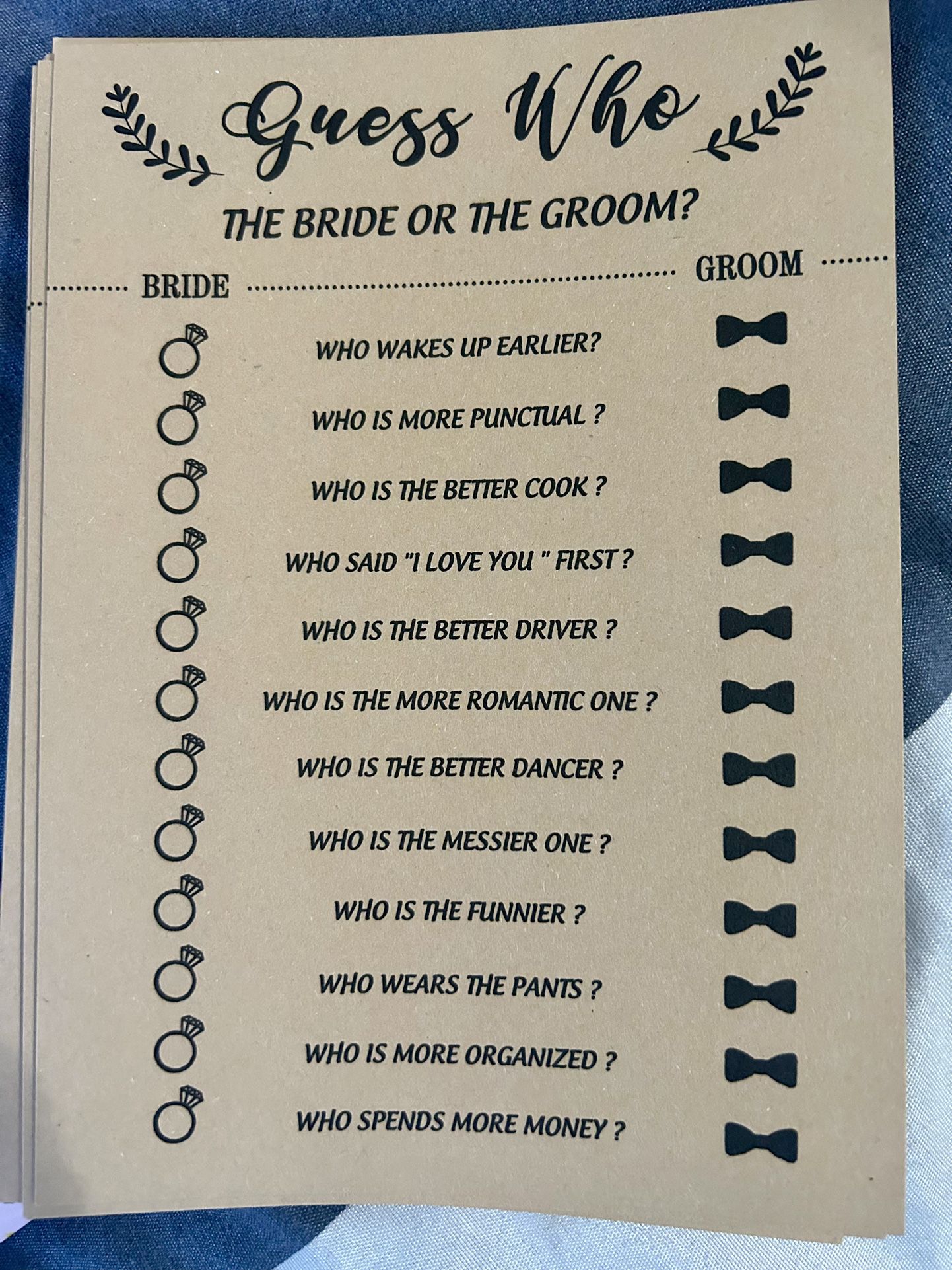 19 Wedding Game For Guests 