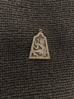 Vintage Silver Mayan Pendant