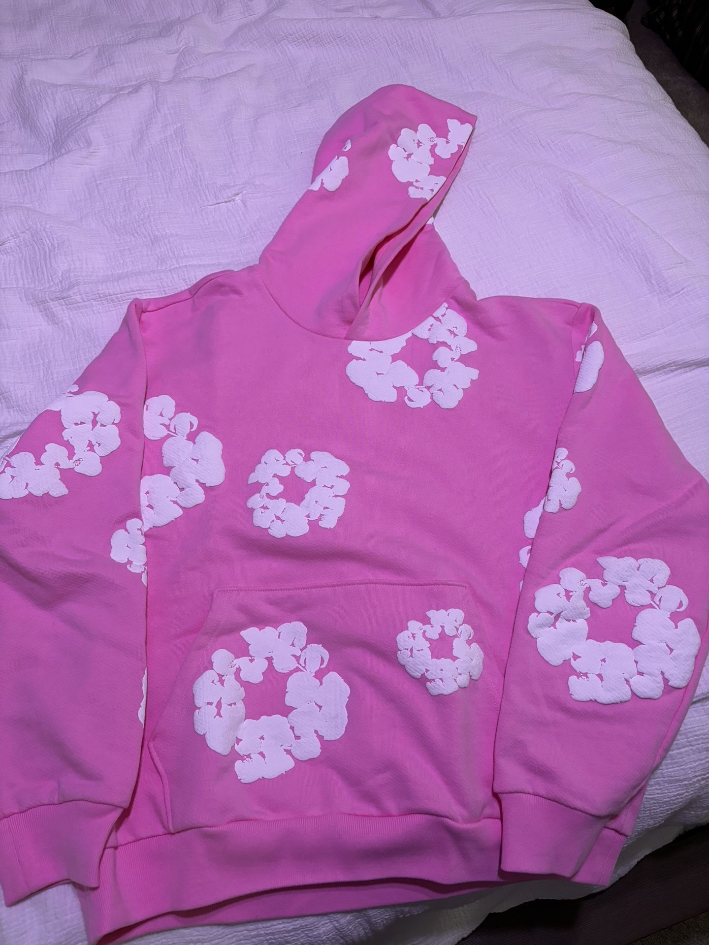 Pink Denim Tears Hoodie