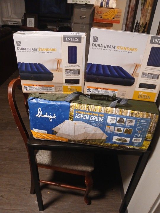 Selling Tent And Air Mattresses
