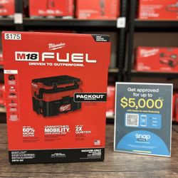 Milwaukee M18 Fuel 2.5 Gal Wet And Dry Vacuum Tool Only 