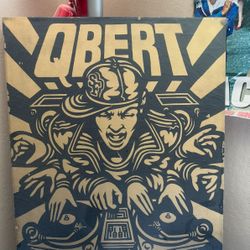 Dj Q Bert On Canvas 1 Of 1 