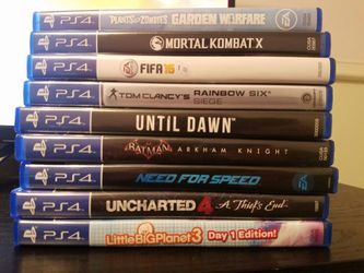 Ps4 games for sale