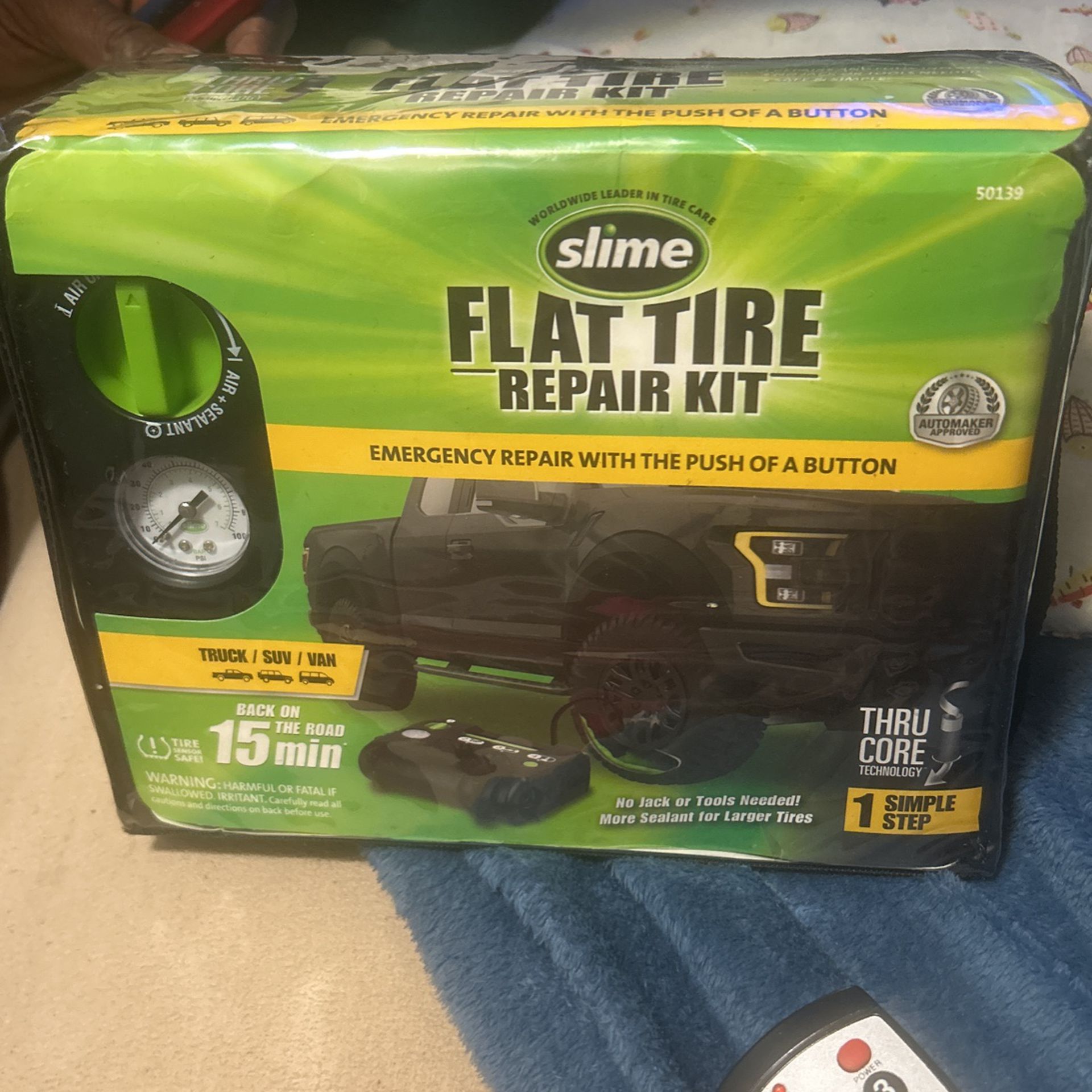 Flat Tire Repair Kit 