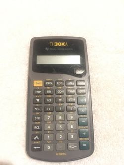 Texas Instruments 30xA calculator