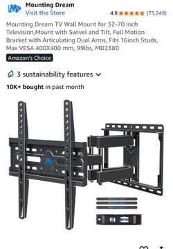 TV wall mount 32-70 in