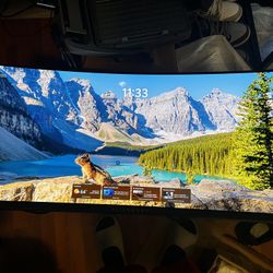 Alienware 34" Curved QD-OLED Gaming Monitor