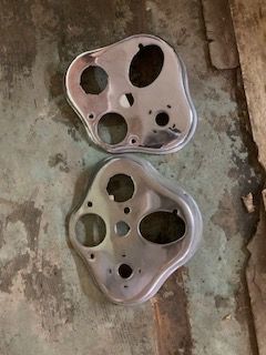 Vintage Ford Model A Dash instrument Panel Plate