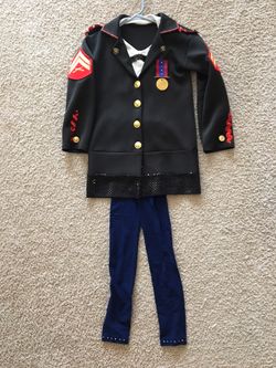 Custom Sewn Marines Halloween, Dressup, or Dance Costume