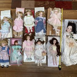 Porcelain Doll Collection 