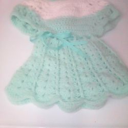 Crochet Girls Dress 