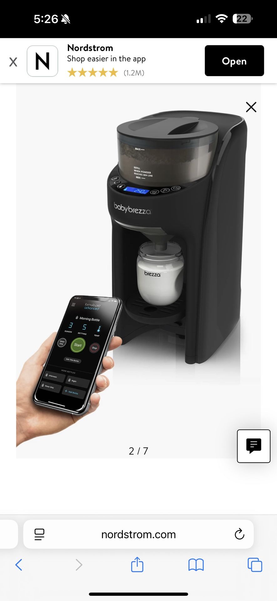 Baby Brezza Pro WiFi Used For A Month Wife Decided To Go Back To Breast Feeding