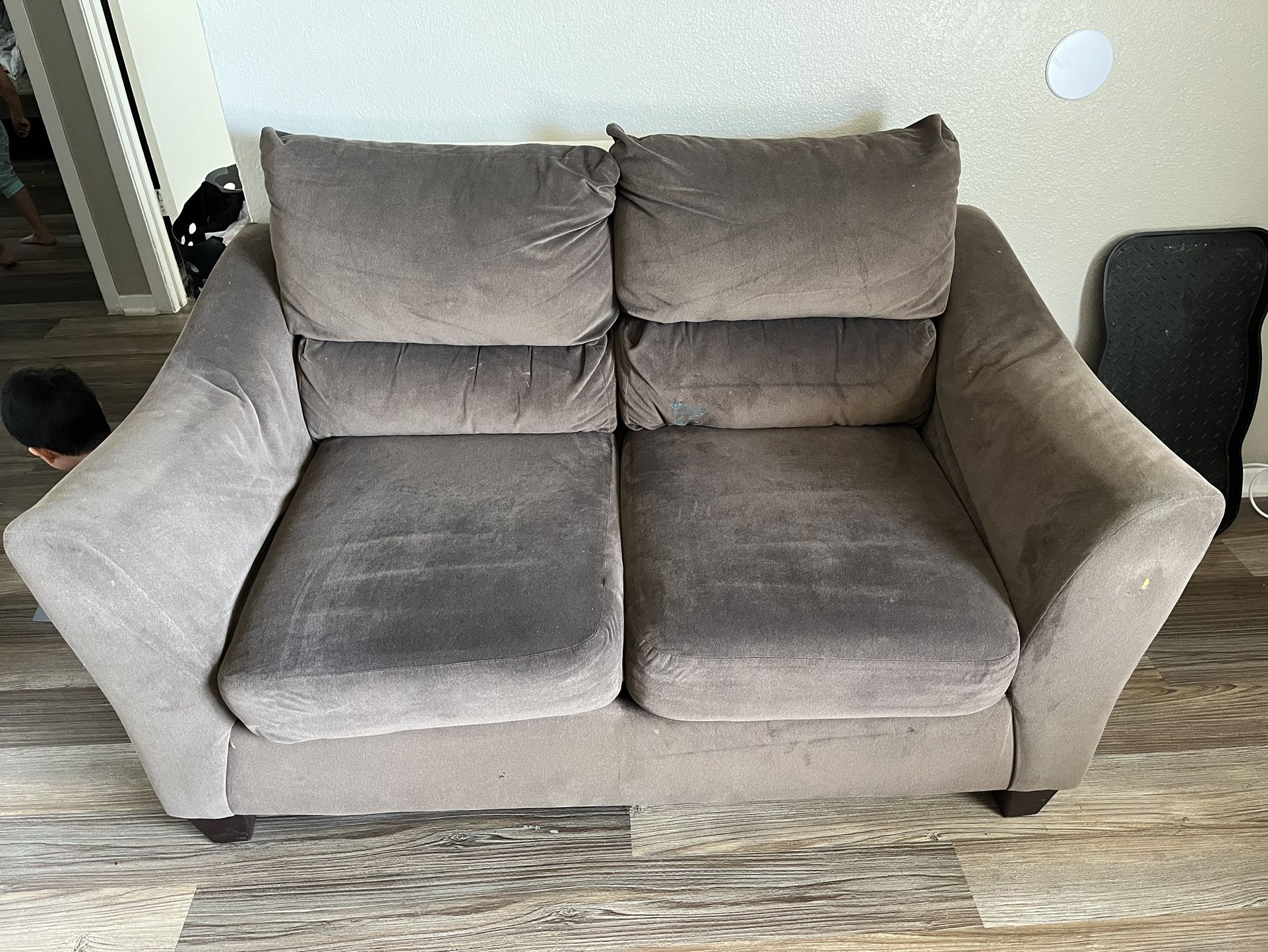 Small Brown Couch