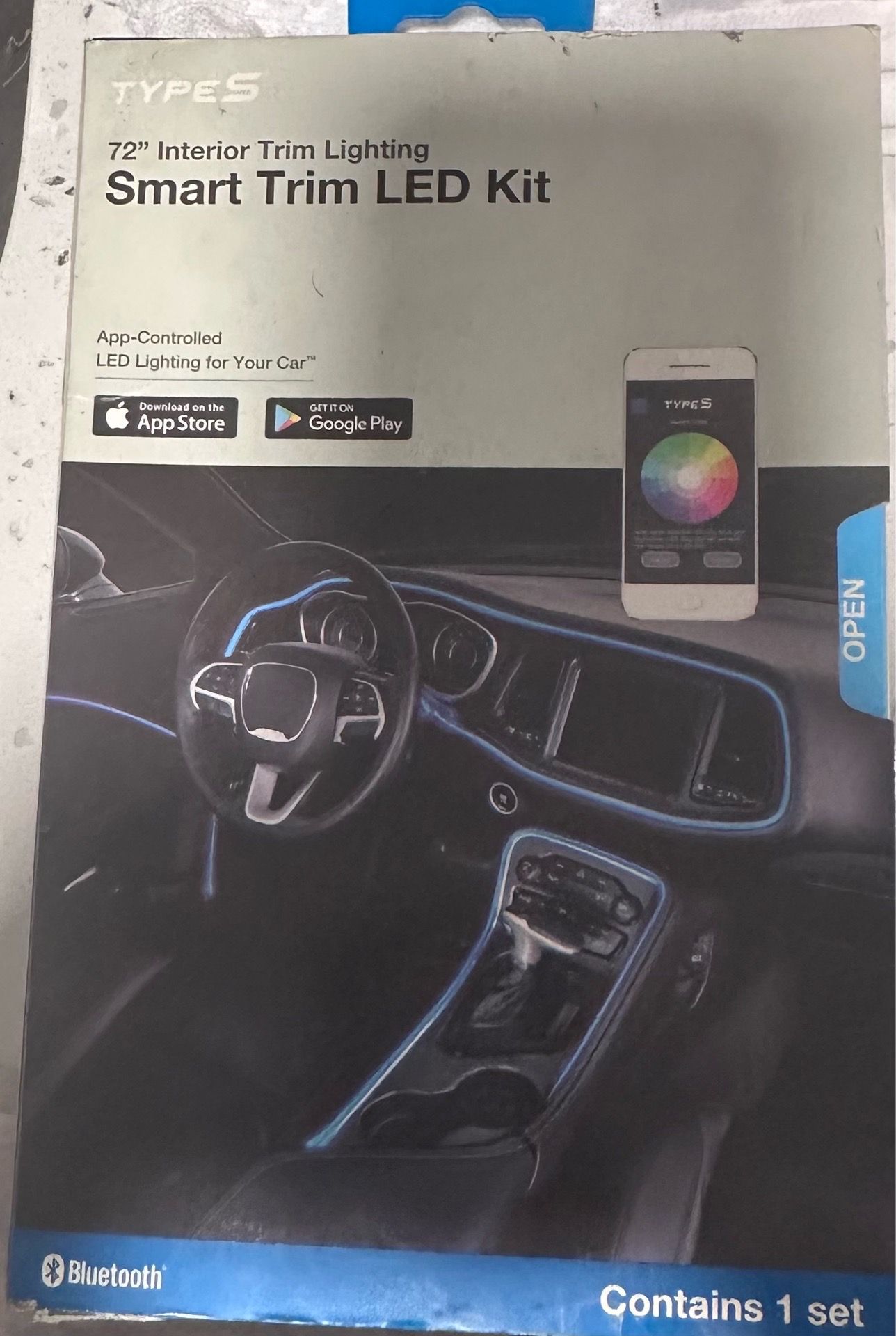 NEW Type S 72” Smart Interior Trim LED Kit – Bluetooth
