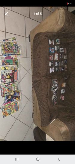 Vintage Comic Books and Trading Cards Lot