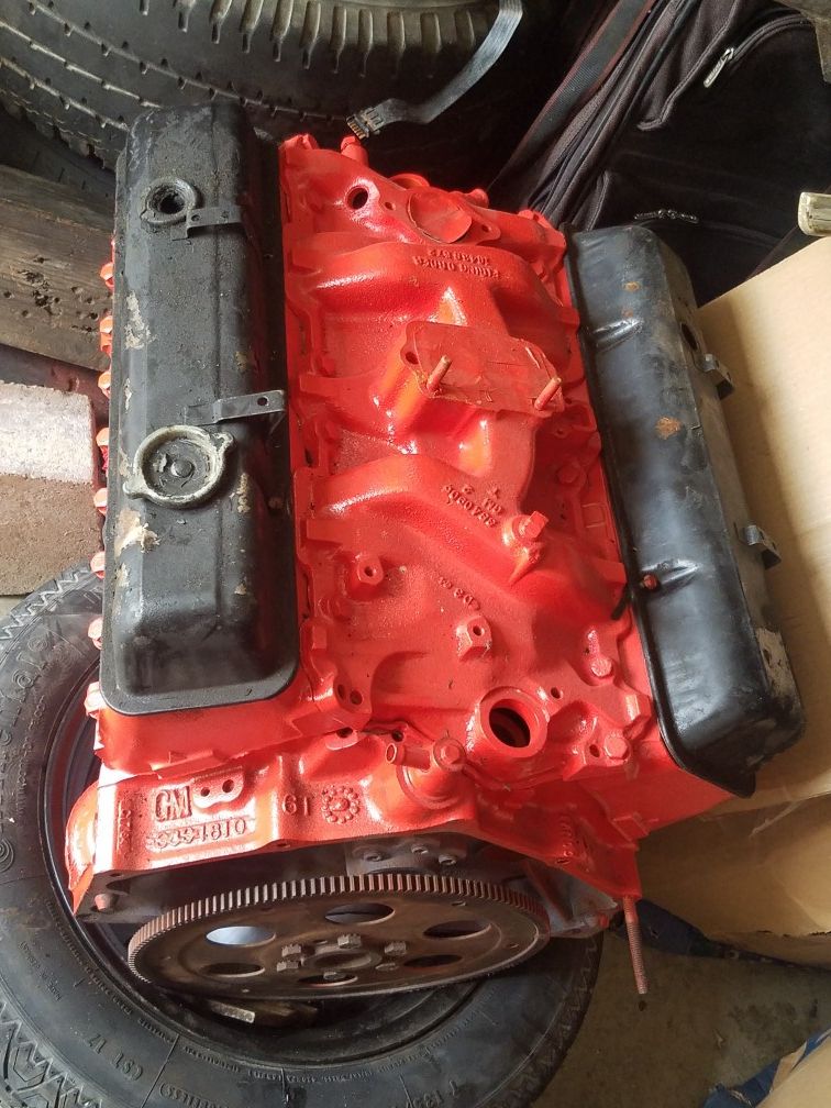 Chevy small block 283 engine rebuilt