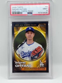 Shohei Othani Graded Card Lot