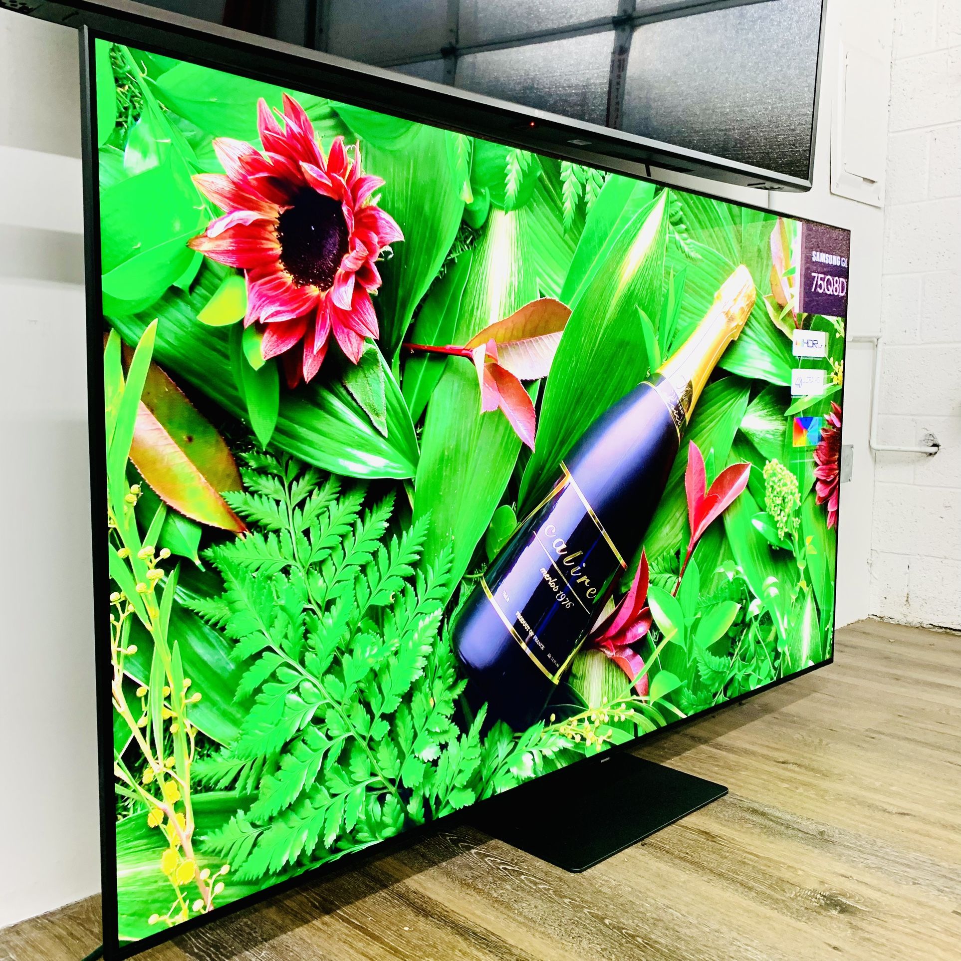 SAMSUNG 75” QLED Q8DT 4K SMART TV - 240HZ HDR PREMIUM - HDMI 2.1 - IN BOX - $50 DOWN TAKE IT HOME!