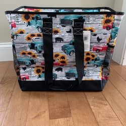 Sunflower/vintage Truck Everyday Organizer NWT