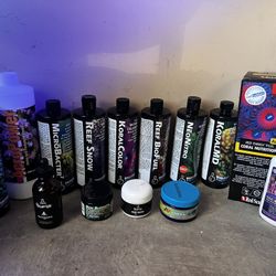 Coral Food And Liquids