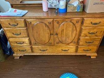 Wood Dresser