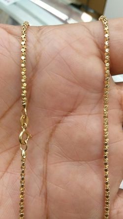 14k italian gold chain 5.8 grams 24 inch long