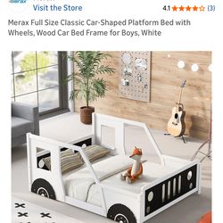 Car bed frame full sized