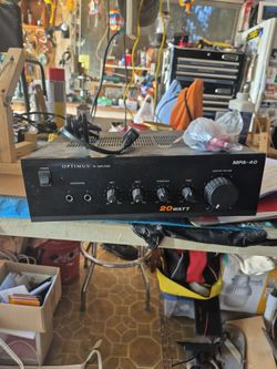 Optimus-40 PA amplifier