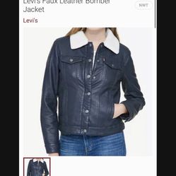 Levi Sherpa Leather Jacket