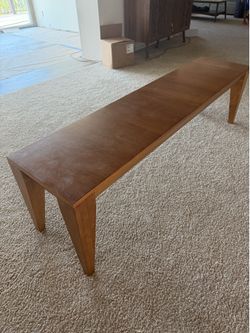 Solid wood Teak Bench