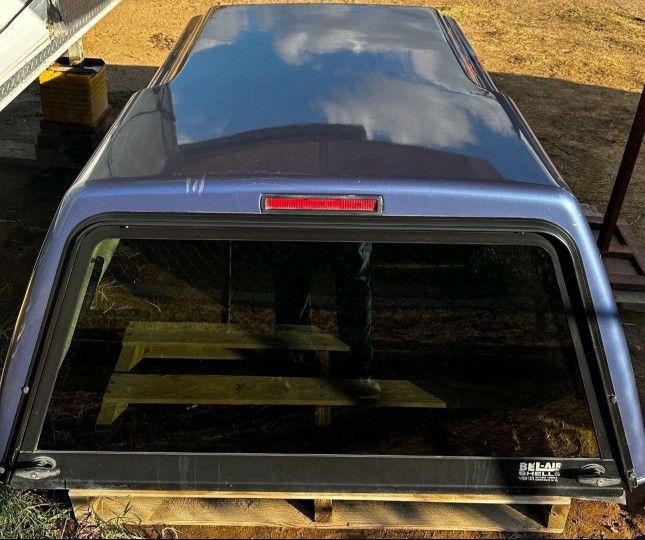 1996 Tacoma, 6'5X 5'1 Truck Camper Shell, It's A Soft Purple Color,