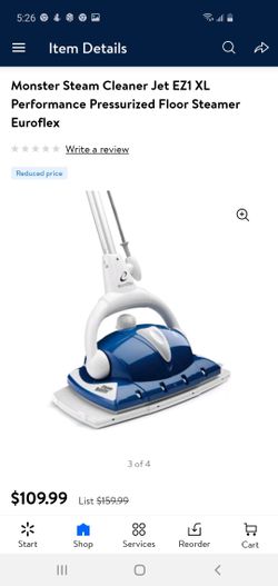 Euroflex Monster EZ1 Steam floor cleaner