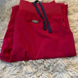 PINK KADE FIGS SCRUB PANTS