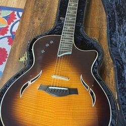 Taylor T5-C1 Custom Thinline (Acoustic/Electric) guitar w OSHC Flame Burst
