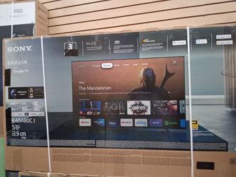 65" screen Oled smart 4k ultra HDTV by Sony bravia. New sealed.