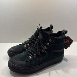 Vans Sk8 Hi MTE Scareb Green Waterproof cold weather insulated - Men's Size 8.5