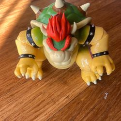 Nintendo The Super Mario Bros. Movie Bowser Figure with Fire Breathing Effect